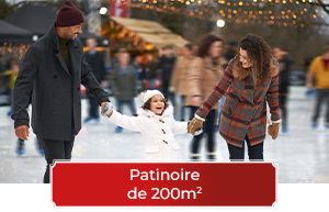 Patinoire de 200m2