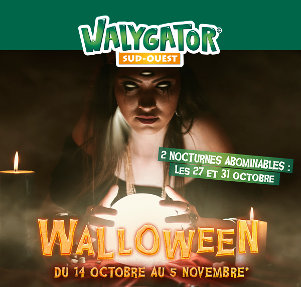 Walloween - Du 14 octobre au 5 novembre - 2 nocturnes abominables les 31 octobre et 5 novembre !